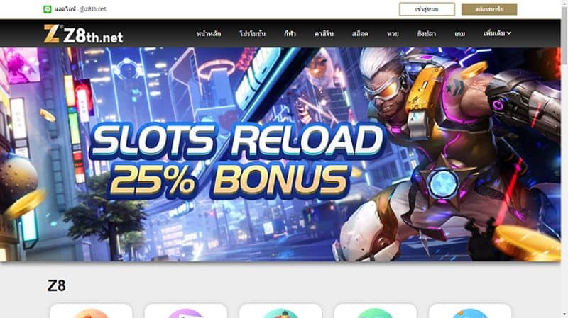 บริการเกมสล็อตจากค่ายดังที่สุด บนเว็บ Z8 จัดมาจาก PG Slot ค่ายเกมยอดฮิตระดับโลก